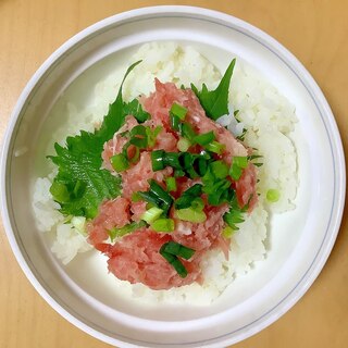 10分で完成! 買うより安価♪ ネギトロ丼